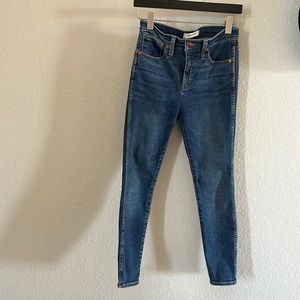 Madewell 10” high-rise skinny
